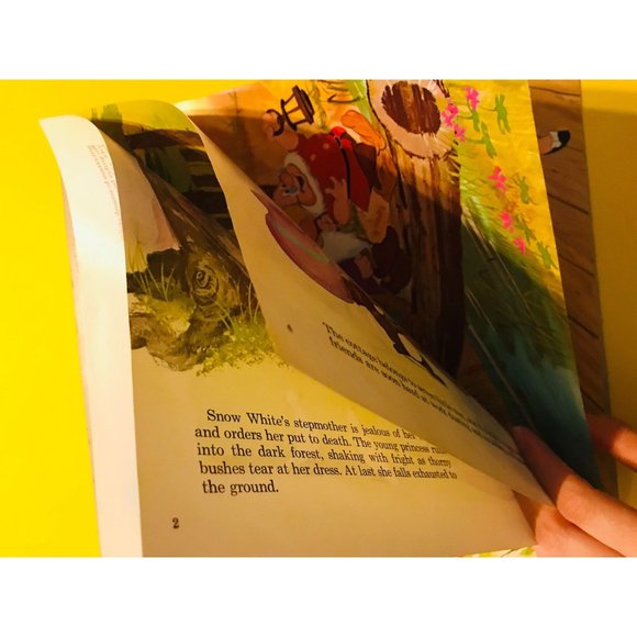 Snow White and the Seven Dwarfs Story and Songs Disney LP Record Vintage Vinyl w - Picture 3 of 6